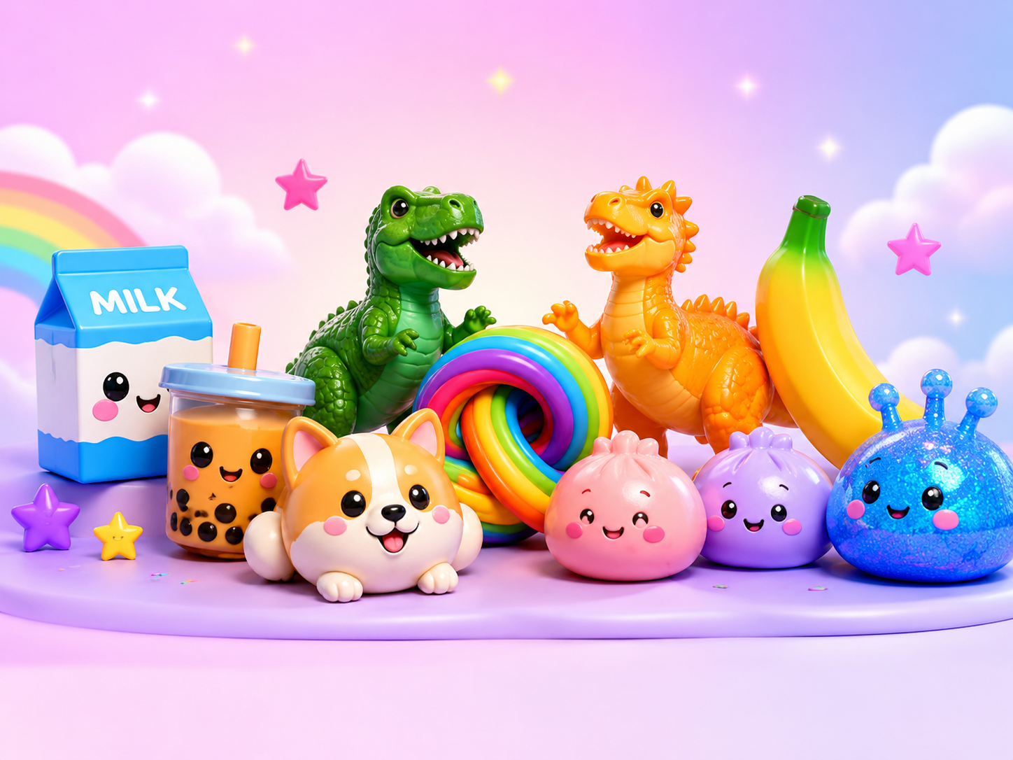 Squish Vault toys collection
