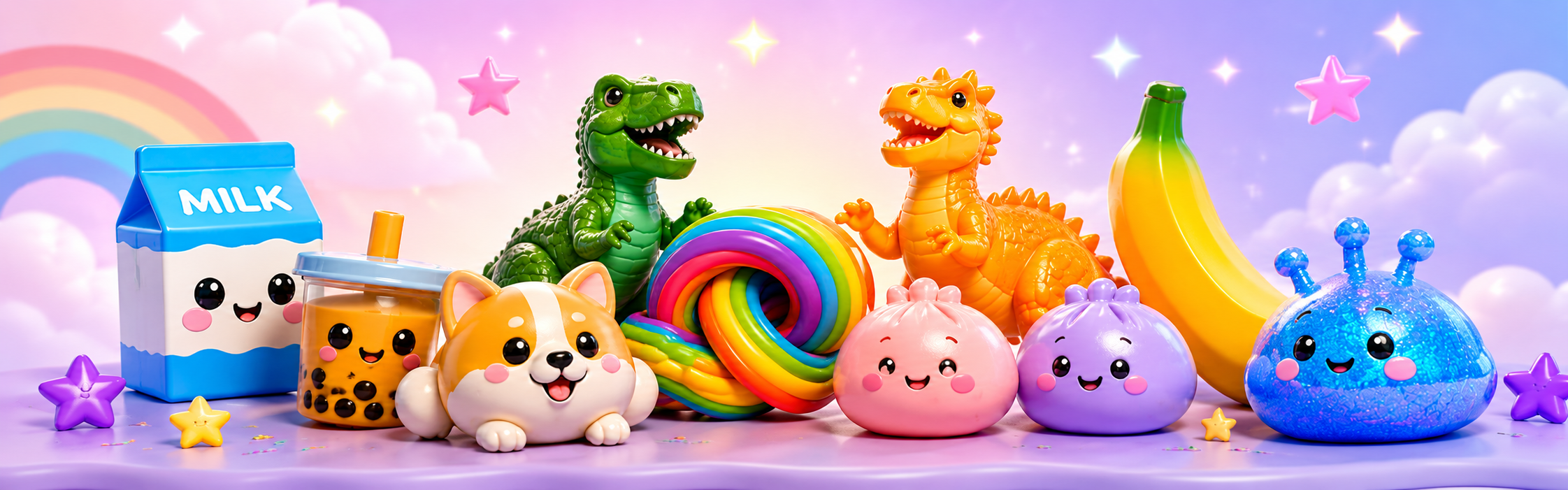 Squish Vault toys collection