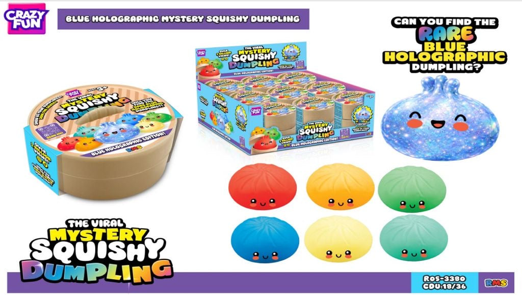 RMS The Original Mystery Dumpling Blue Holographic Edition