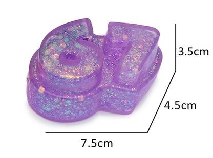 67 Squishy Stretch Glitter Sugar Maltose Sugar Toy