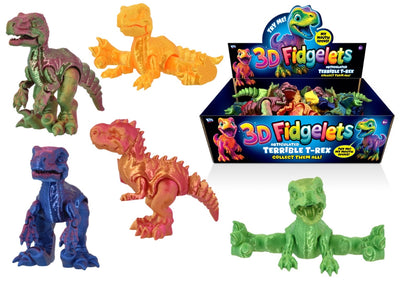 3D Printed Fidgelets T-Rex Dinosaurs Toy